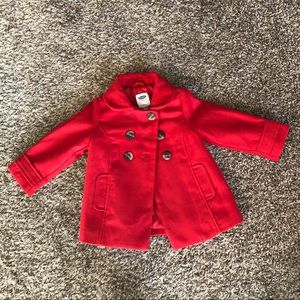 Button front A-Line Coat